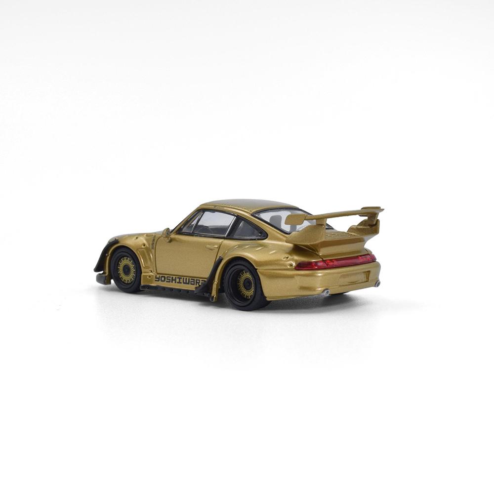 1/64 RWB 993&Hooters Diecast Model Car Alloy Vehicle Toys Gifts for Teenagers Adults Hobby Collection
