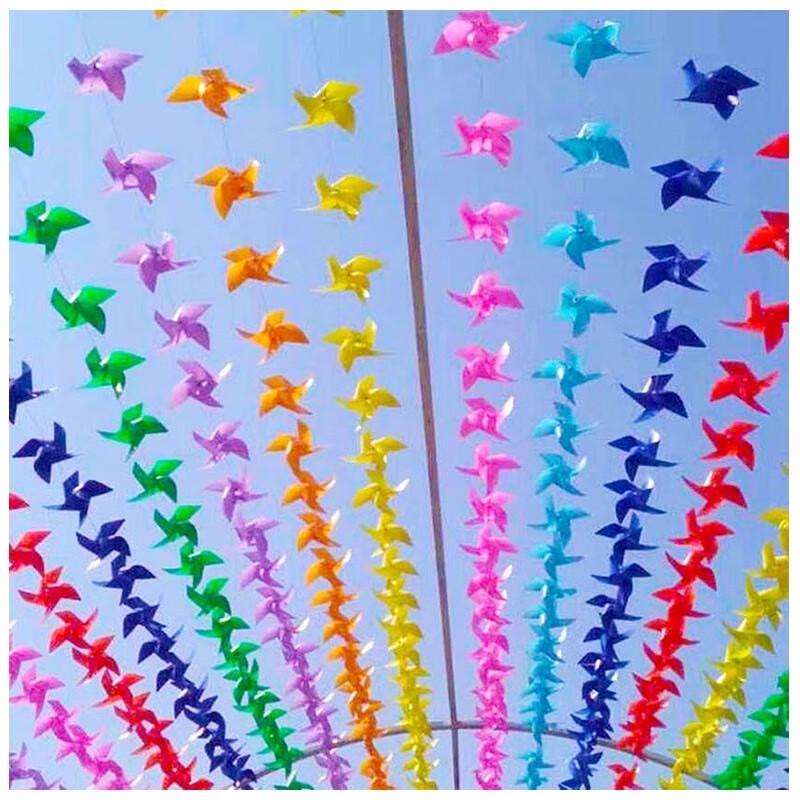 Outdoor Rotating Pinwheel Decoration