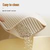 Double-Layer Cat Litter Mat with Anti-Scratch and Sand Control