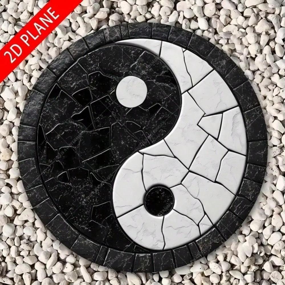 2D plakans Tai Chi sveķu pakāpiena