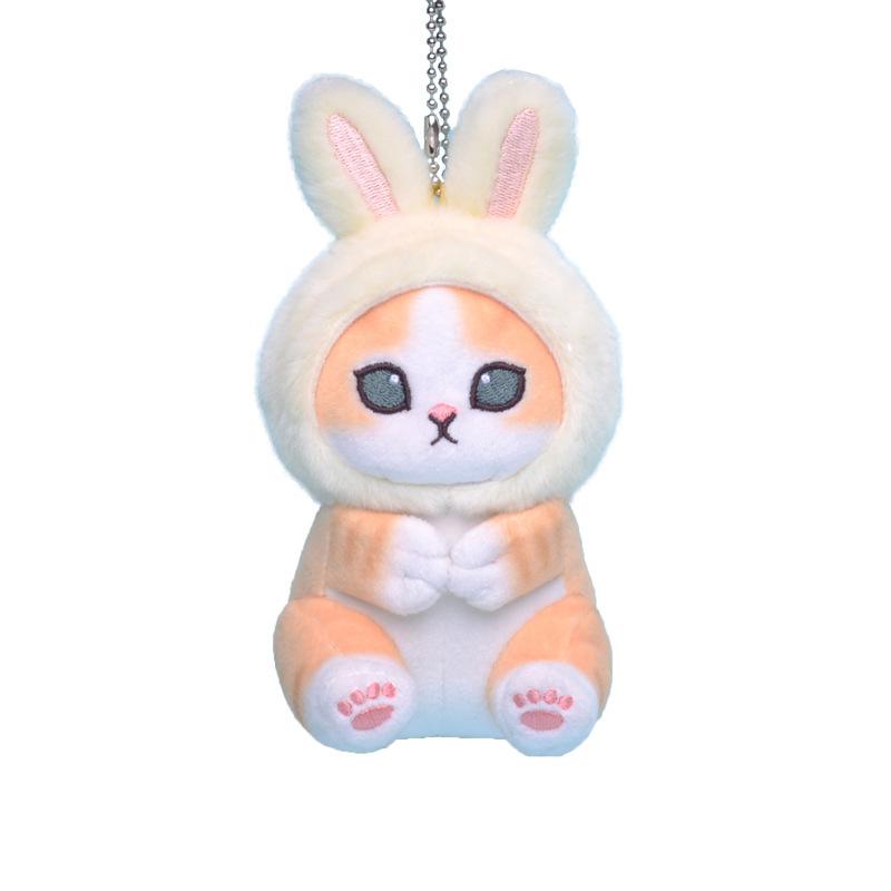 Hot Selling Cute Tempura Fried Shrimp Toy Story Cat Plush Doll Super Soft PP Cotton Japanese Popular Stuffed Toy Stress Relief 13cm