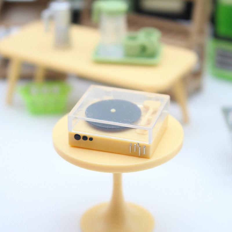 1:12 Dollhouse Miniature Grid Space Mini Juicer Kitchen Supplies Miniature Scene Model Decor Toy Doll House Accessories