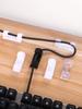 Cable Holder Clips 20Pcs Cable Management Cord Organizer Clips Silicone Self Adhesive For Desktop Office Home