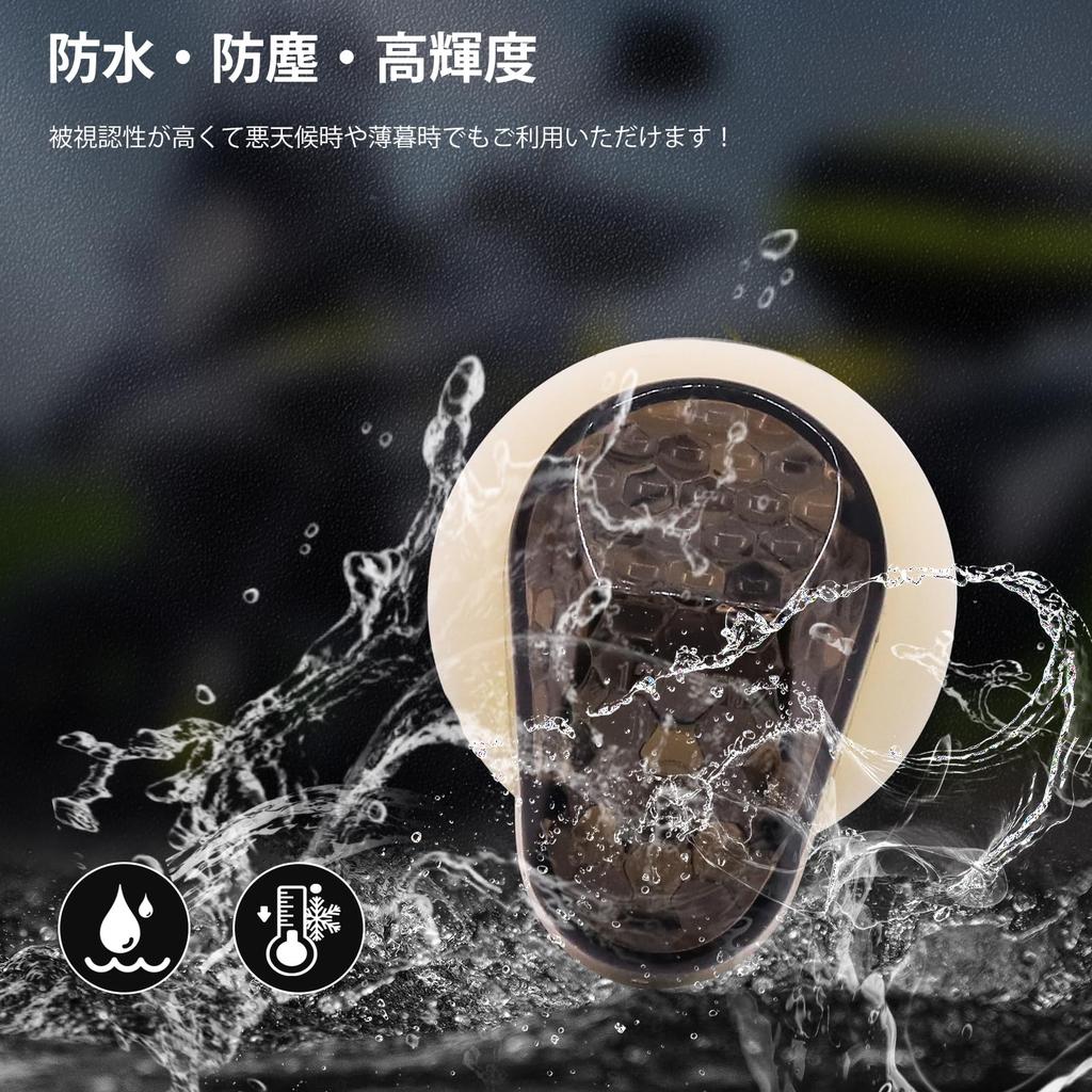 Ygmylandbb Motorcycle Turn Signals LED Turn Signals Motorcycle Turn Signals Direction Signals Smoke Lens Recessed Pack of 2