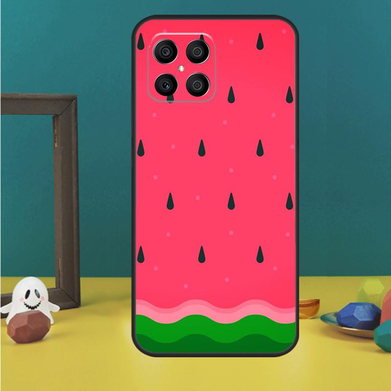 Cute Summer Fruit Watermelon Case For Honor Magic 5 6 7 Lite Honor 200 Pro 50 70 90 Lite X9b X9a X8b X8a X8 X9 X9c Cover