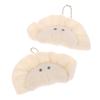 Cute Pendant Key Ring Plush Keychain Soft Stuffed Keyrings For Boy Girl For Bag Decorations Student Accessories