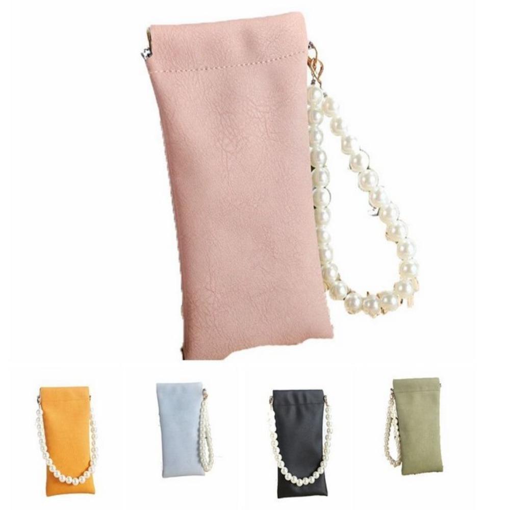 

Сумка для очков из искусственной кожи Износостойкая сумка для солнцезащитных очков из искусственной кожи Женская сумка для хранения