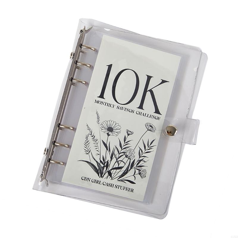 62KD 2500-Grid Money Saving Challenge Binder 10K/5K/2.5K Budget Planner Savings Challenge Book Savings Challenges Photo Album