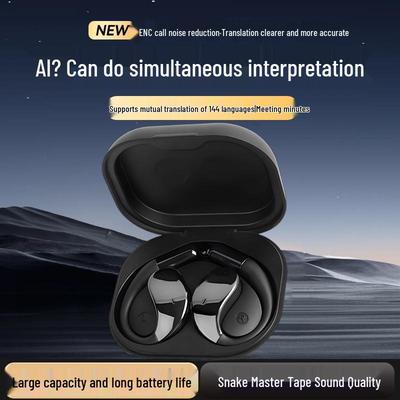 Auricolari Sportivi TWS BH32 Wireless a Doppio Auricolare con Traduzione AI e Controllo Touch, Bluetooth 5.4, Display Digitale