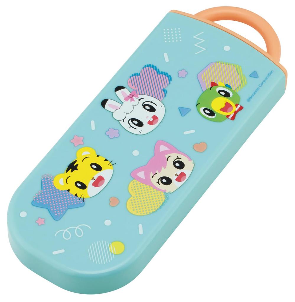 Skater Třídílná sada hůlek na bento Shimajiro POP dětská (Hůlky, Lžíce, Vidlička, 16,5 cm) TACC2-A