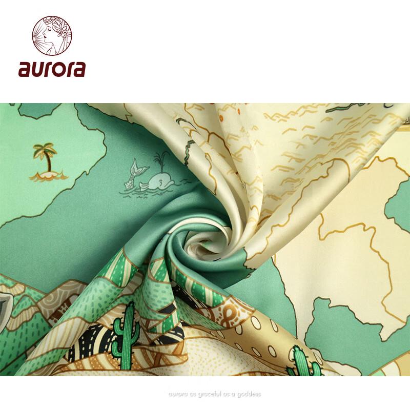 Aurora Silk Road Silk Scarf