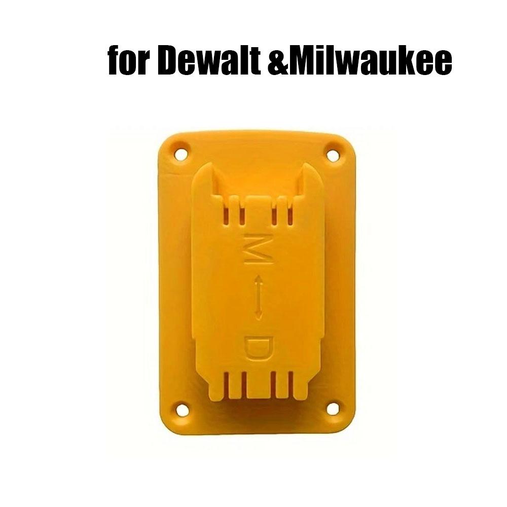 1pcs Machine Holder Battery Storage Rack For Makita/Bosch/Dewalt/Milwaukee Batteries Wall Mount Tool Bracket Fixing Devices