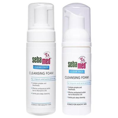 SebaMed Clear Face Temizleme Köpüğü, 150ml & Sebamed Clear Face Köpük, 50ml