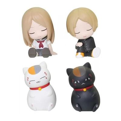 Takara Tomy Arts Schulter Zun Buch der Freunde Teil 2 x Komplettes Set von 4 Gachapon Kapselspielzeug Fig. Natsumes