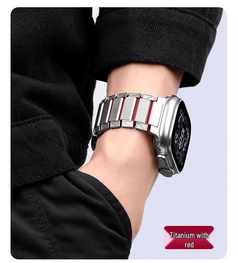 Apple Watch Ultra 3 Stainless Steel Magnetic Strap