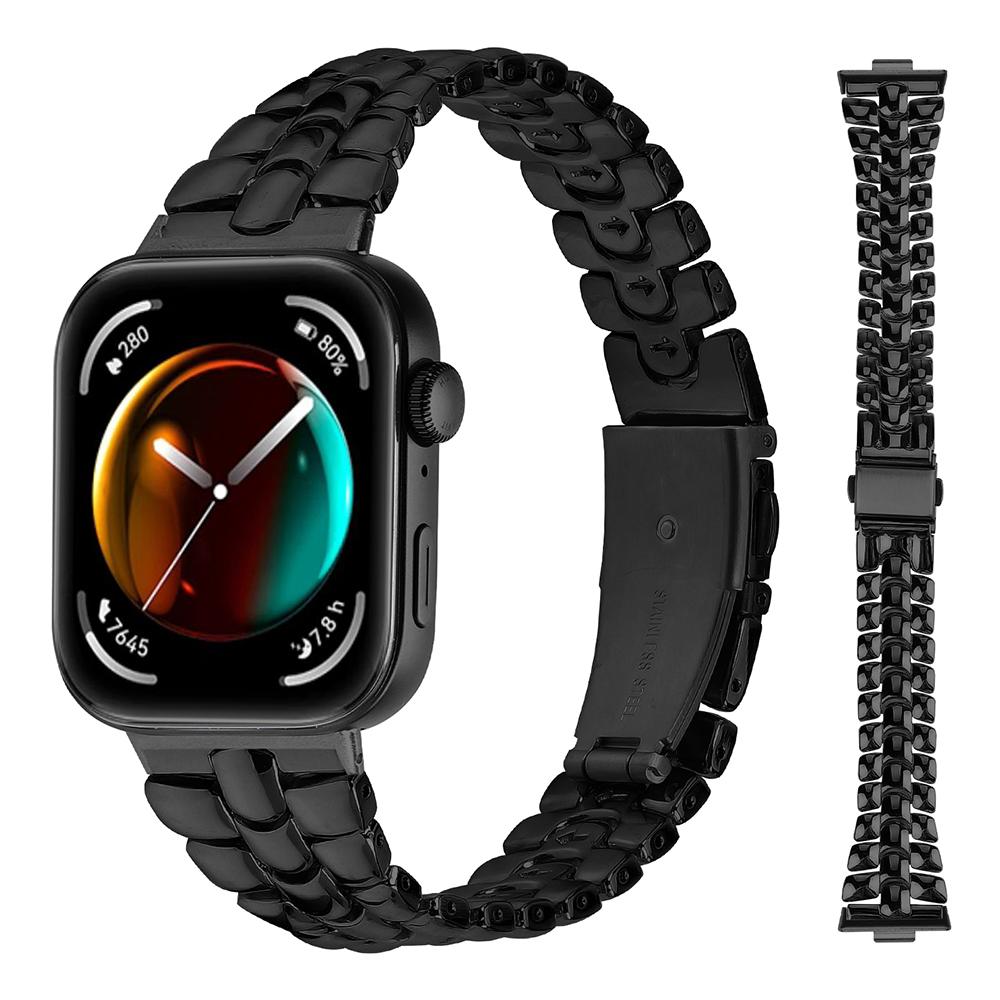 Für Huawei Watch Fit 3 Uhrenarmband Fischgräten-Design Armband