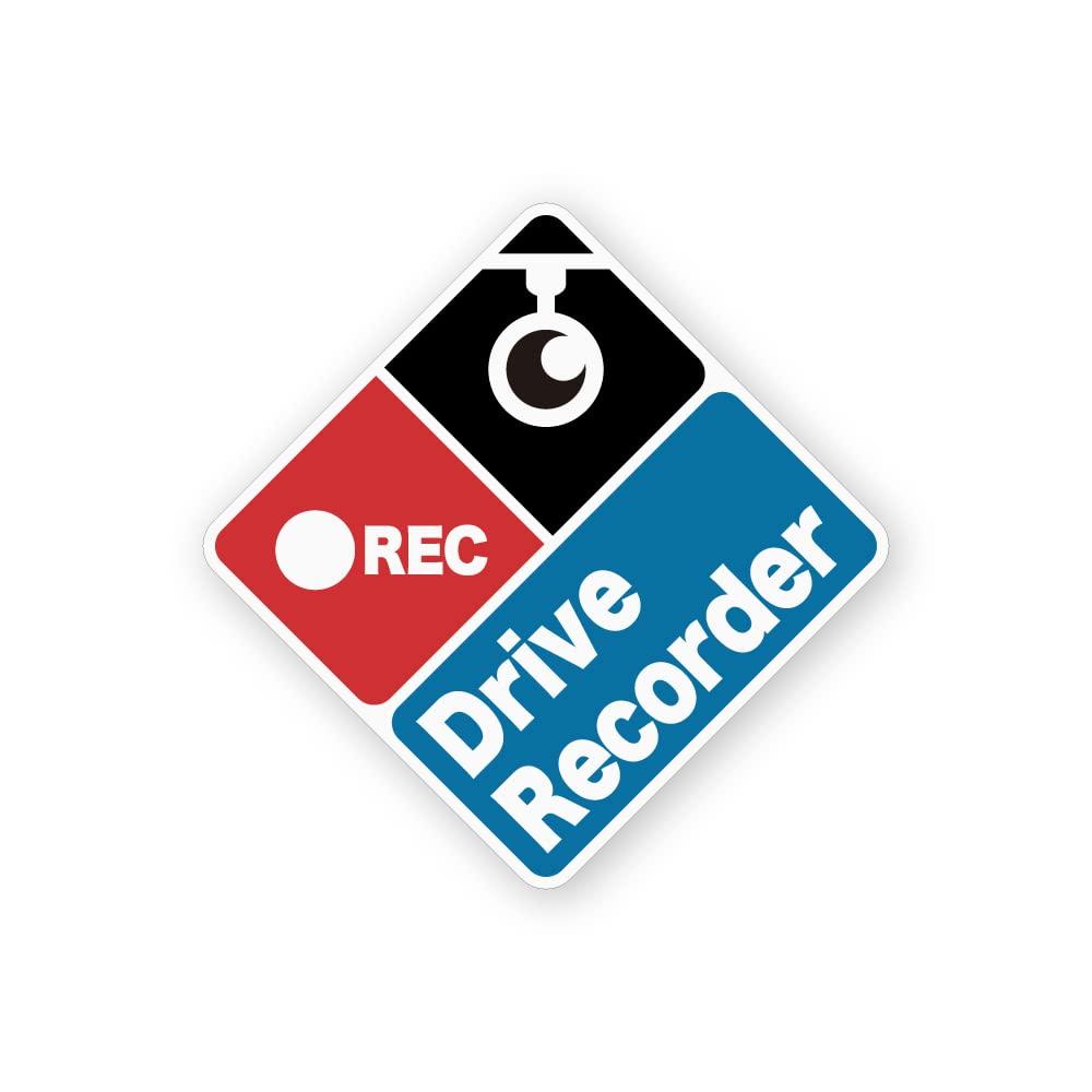 MKE Market Waterproof Drive Recording Car Sticker REC Seal Type