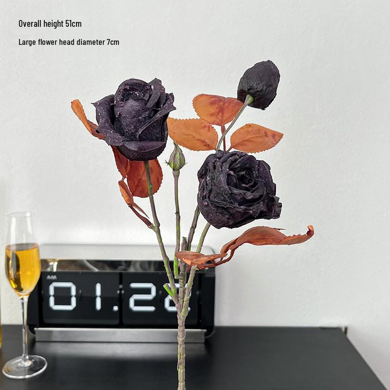 Flori Artificiale Seria Violet: Floral Decorativ Elegant pentru Casă, Nuntă, Cameră Model și Decor Moale.