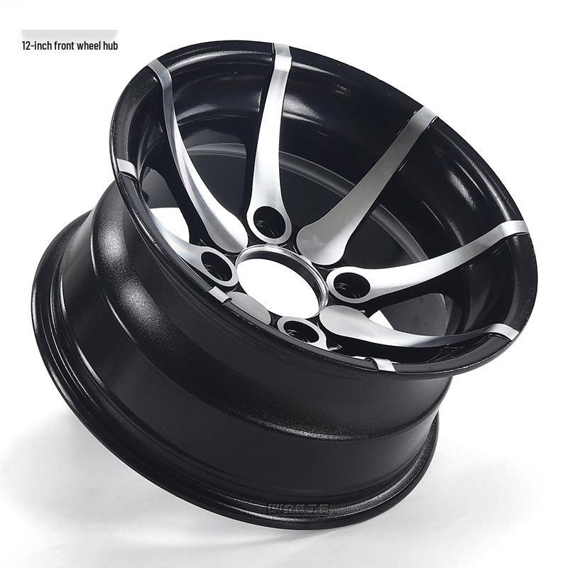 12-inch Aluminum Alloy ATV Beach & Off-Road Vehicle Wheel Rim (25x8-12 / 25x10-12)