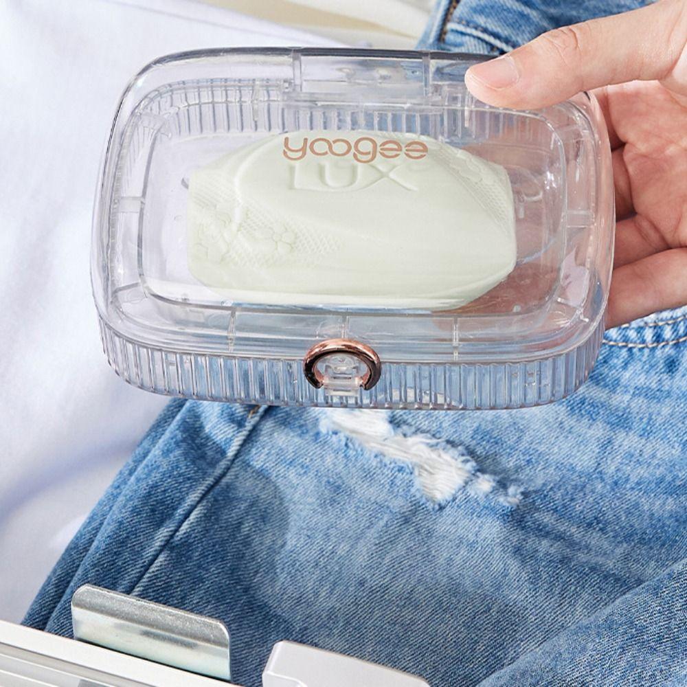 Sealed Portable Soap Storage Box Waterproof Soap Holder New Travel Soap Dish
