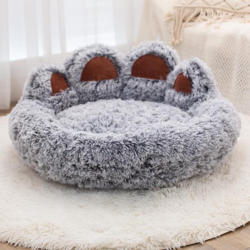 All-Season Plush Dog and Cat Nest - Cozy, Fun, and Thickened Pet Bed Custom Colors and Sizes