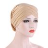 JTVOVO RUNMEIFA 2024 New Modal Full Wrapped Forehead Cross Inner Headscarf Balaclava Elastic Beanie Muslim Women Stylish Hijab