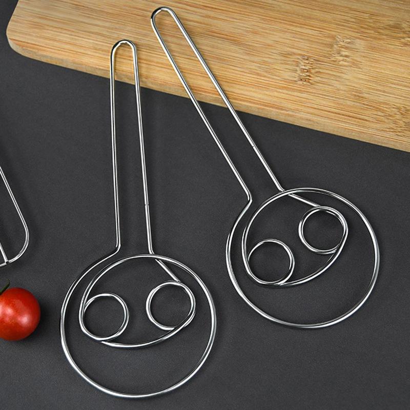 Teig-Schneebesen aus Edelstahl, Mixer, Küchen-Mehl-Schneebesen, Brotbackwerkzeuge, Back-Mischstäbchen, Gadget