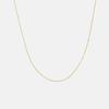 EIGHTMORE dotted slim silver necklace