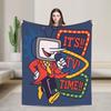 Delta Rune Kris Deltarune Blankets Wool Novelty Soft Throw Blankets for Bed Sofa Summer