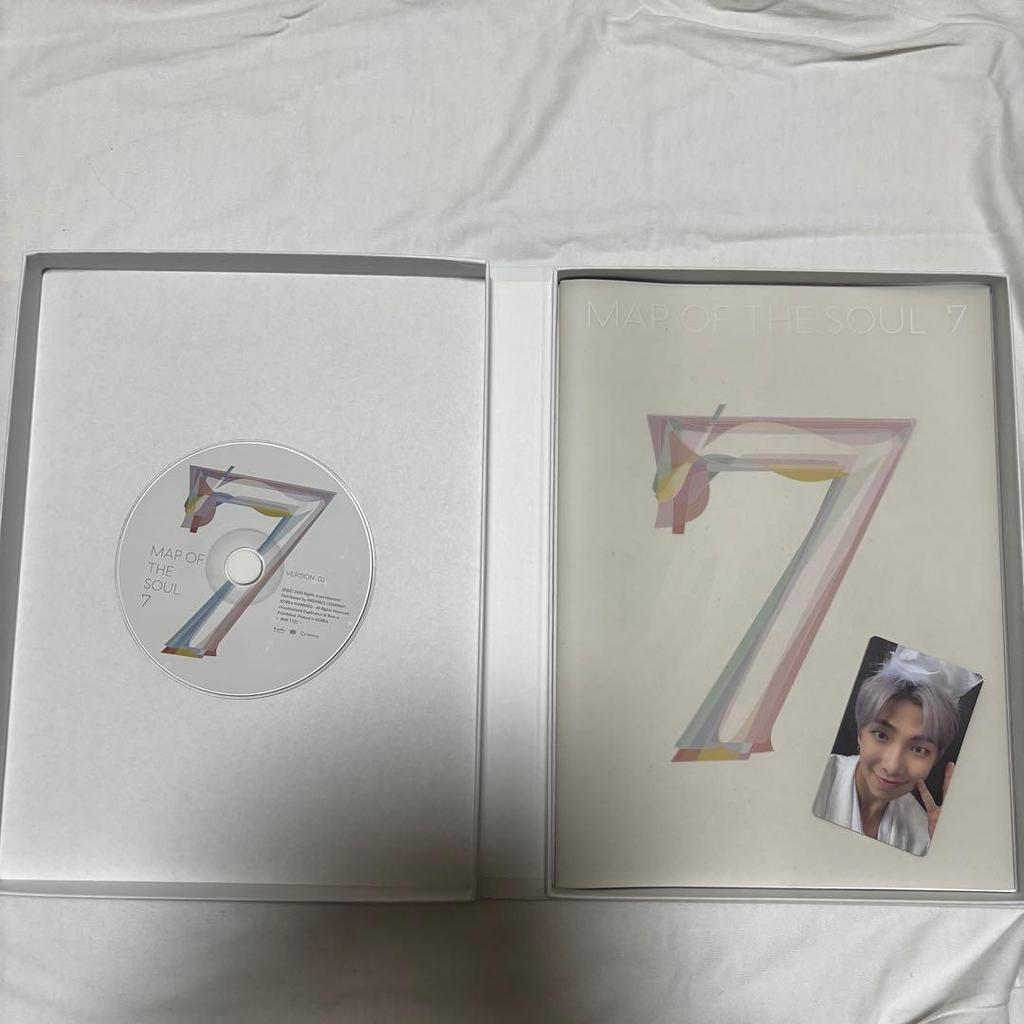 [USED] MAP OF THE SOUL 7 VERSION with Clear File