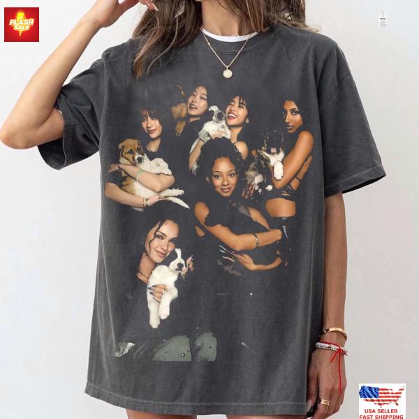 Retro Katseye Band T-Shirt, Unisex Graphic Tee, Vintage Music Fan S