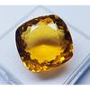 Beautiful Yellow Topaz Brazilian Natural Cushion Cut 20+ Ct Certified Gemstone