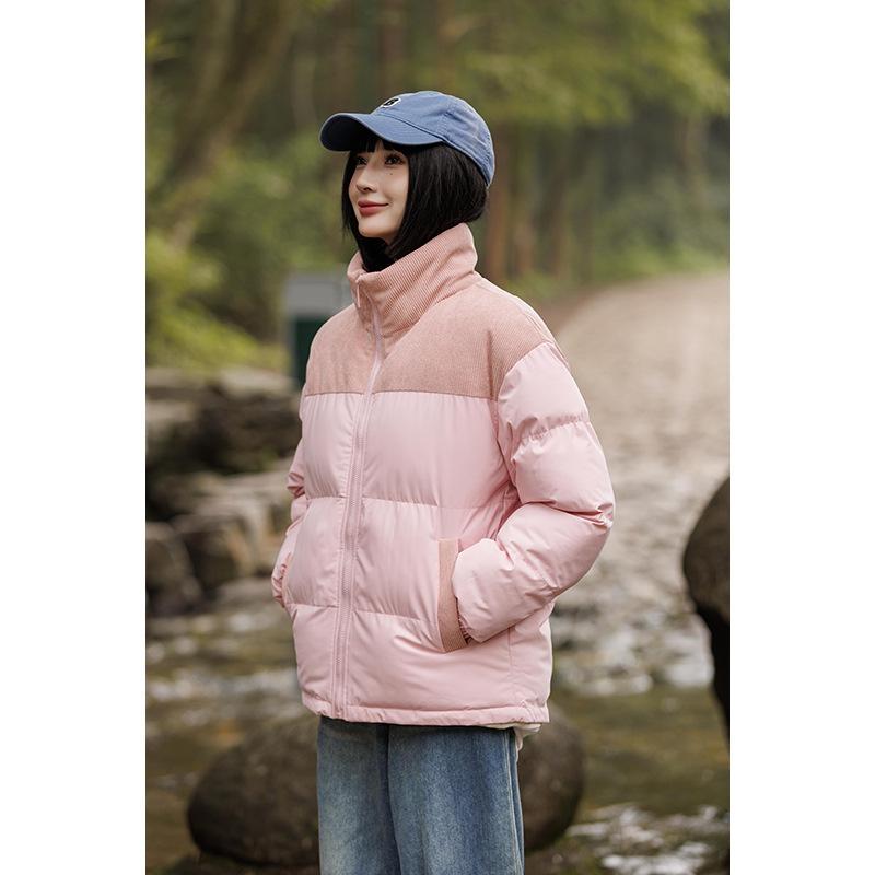 Winter New Velvet Cotton-padded Clothes, the Same Thickened Warm Cotton-padded Clothes for Men and Women, Couple's Bag Clothes