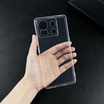 Pro ZTE nubia Z40S Z40 S Pro 6.67" Tenký Křišťálově Čirý Průhledný Měkký TPU Zadní Kryt Ochranná Kůže Ochranný Kryt Kamery