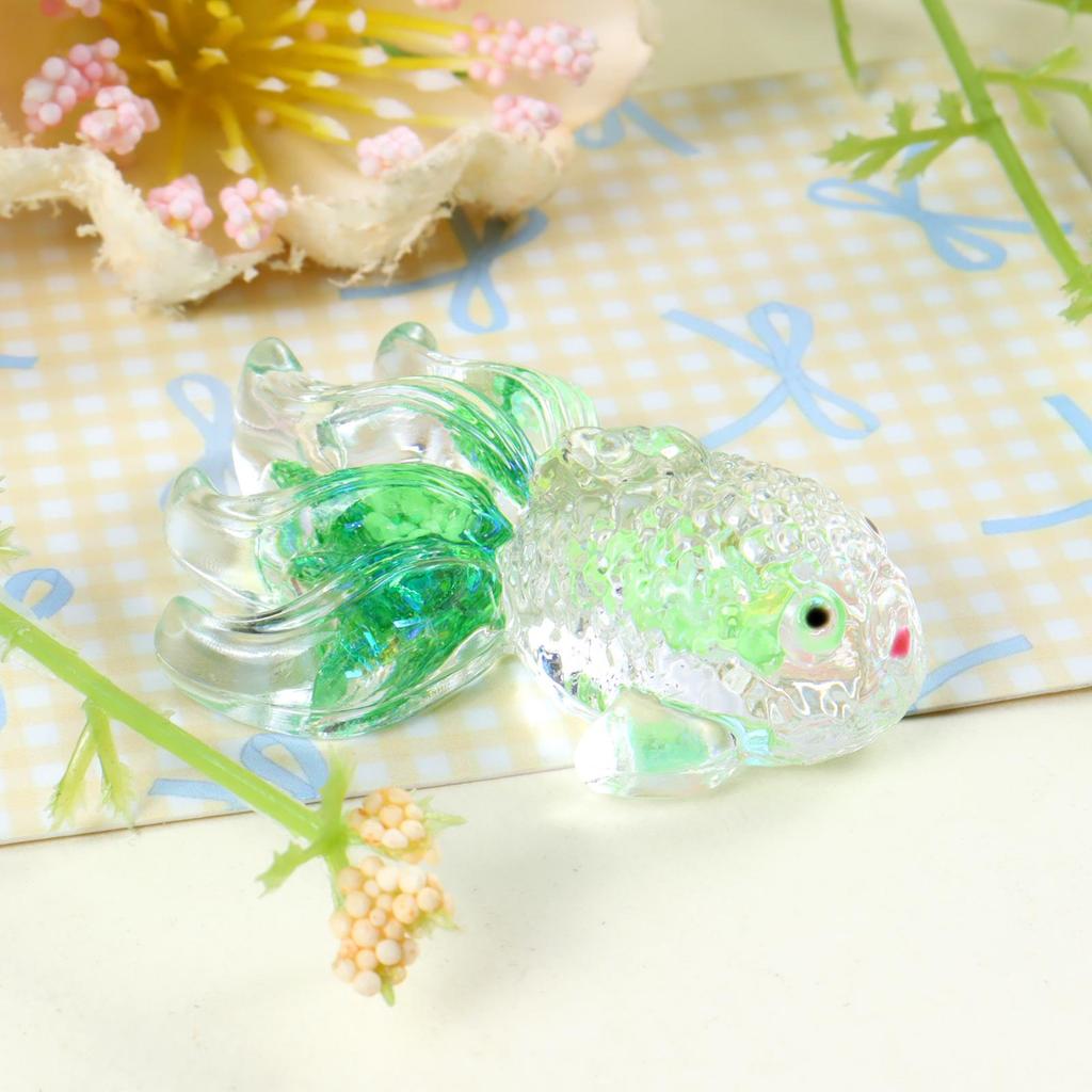Dreamy Goldfish Koi DIY Accessories: Keychain, Phone Lanyard, Earrings, Necklace Pendant, Hairpin