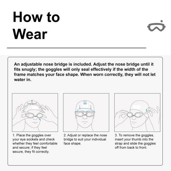 Children Swim Goggles with Eyelashes Waterproof No Leakage Anti-Fog Clear Lens Boys Girls Silicone Swim Goggles Diving Snorkeling Equipment