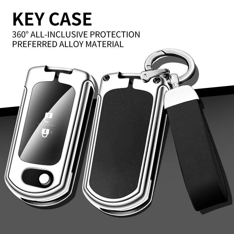 Mazda Key Cover Compatible with Axela, CX4, Atenza, CX5, Mazda3, CX30, CX3, Mazda6, CX8