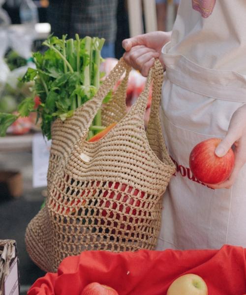 Depound Natural Net Bag (Tote) [Natural]
