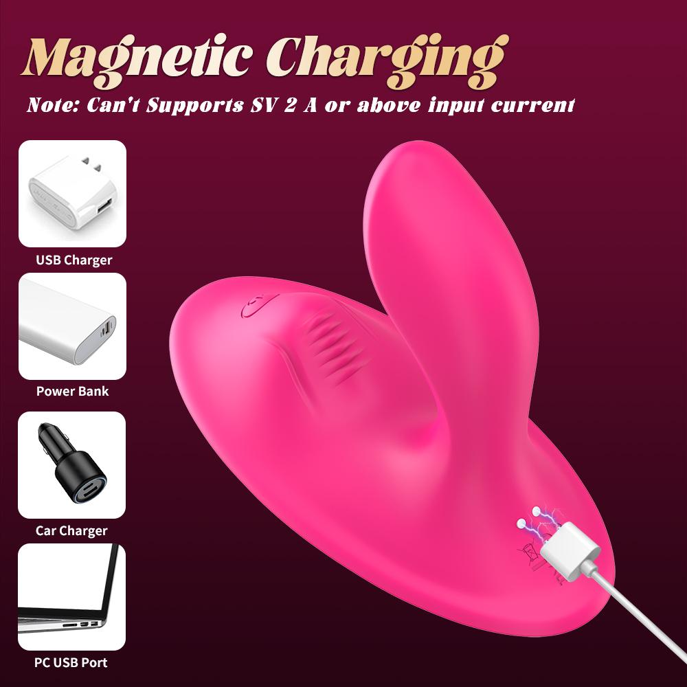 Clitoris Stimulator Vibrator APP Control Women Wearable Clit Stimulator Massage Female Magnetic Panties Wear Sex Toys for Adults