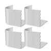 4Pcs Anti-run Sheet Fastener Silicone Bedsheet Corner Tightener Clip Bed Cover Fixer  Bed Pegs