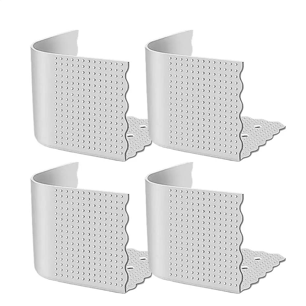 4Pcs Anti-run Sheet Fastener Silicone Bedsheet Corner Tightener Clip Bed Cover Fixer  Bed Pegs