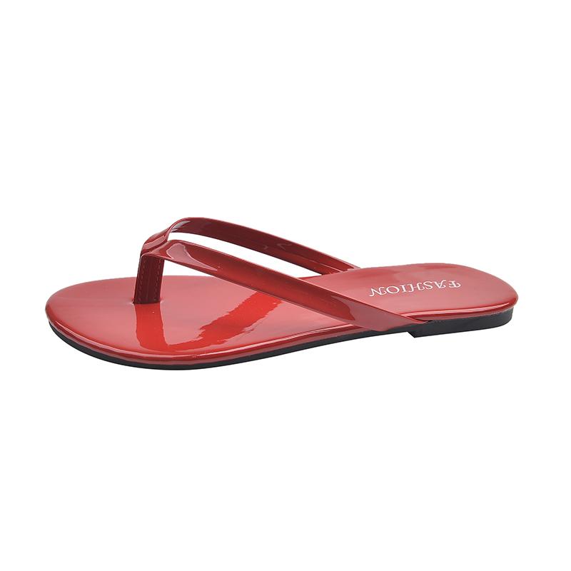 Fashion Flip Flops Women Summer Outside Flat Bottomed Beach Shoes Sandals Shoes for Women Slippers Slide Indoor House Chaussure Femme