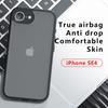 For IPhone 16E Luxury Armor Matte Phone Case For IPhone 16 15 14 13 12 11 Pro Max 16 Plus Clear Acrylic Shockproof Bumper Cover