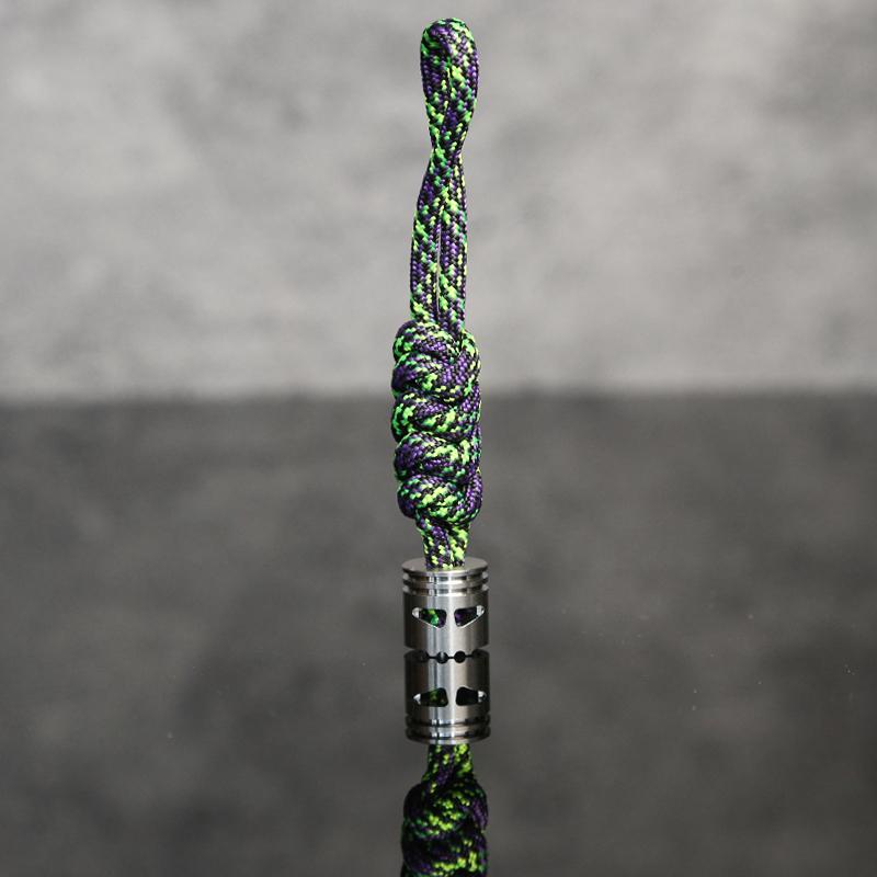 Szkielet Stal Nierdzewna Koraliki do Noża EDC Wisiorki do Plecionego Sznurka Paracord Biżuteria Akcesoria Outdoor