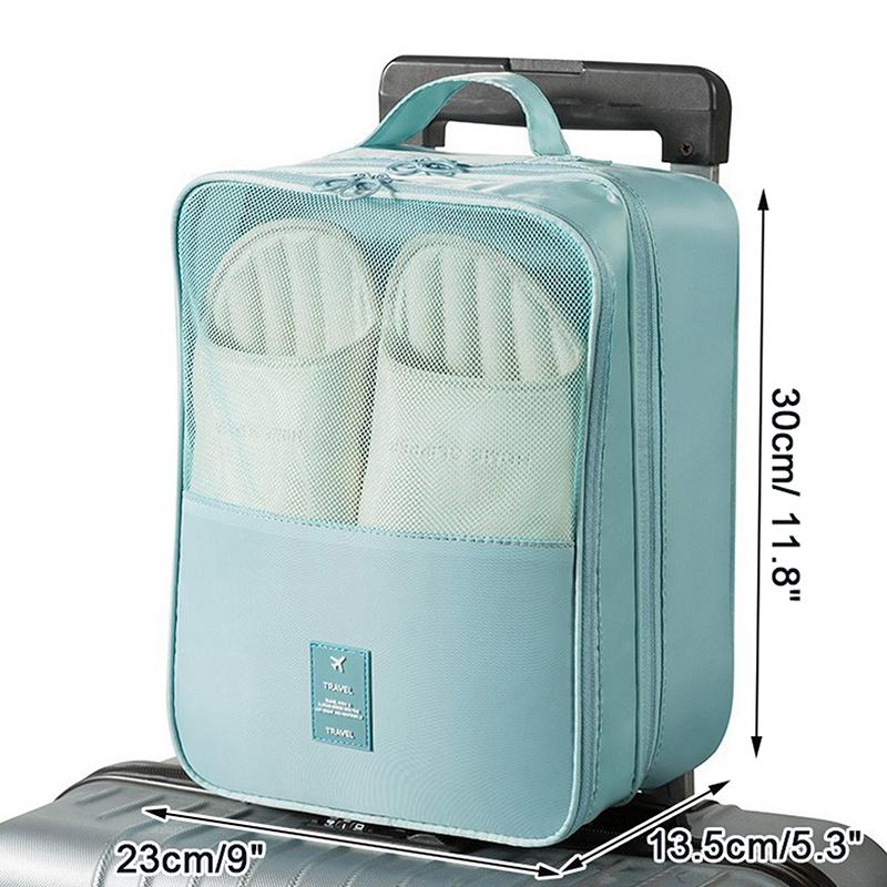 Travel Shoe Storage Bag Portable Luggage Storage Bag Travel Bag Three-Layer Storage Shoe Bag