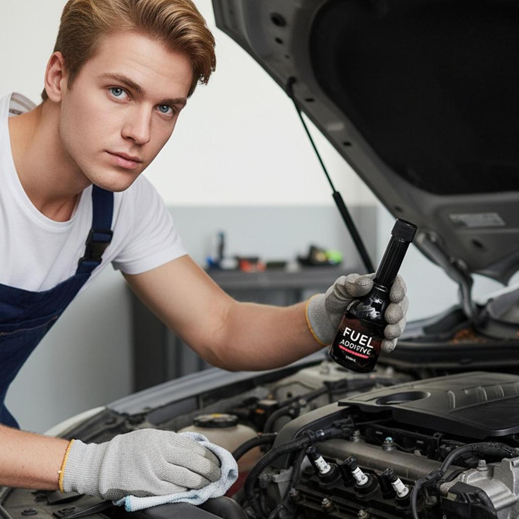 Car Engine Cleaner 100ml Deep Cleaning Stabilizer Oil Stabilizer For Automotive Improved Combustion System Care Transmission