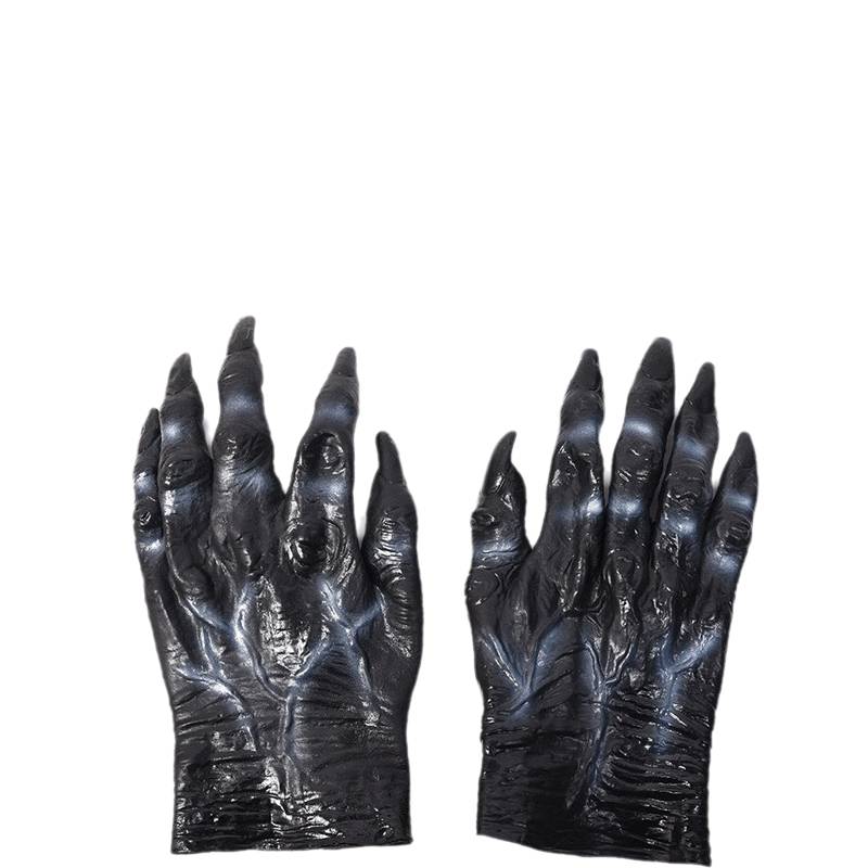 Zombie Halloween Werewolf Alien Cosplay Blood Glove Pvc Material Party Props