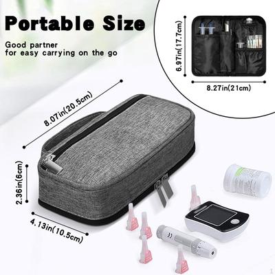 Travel Case Insulated Carrying Mini Isolated Pack Portable Cooling Bag