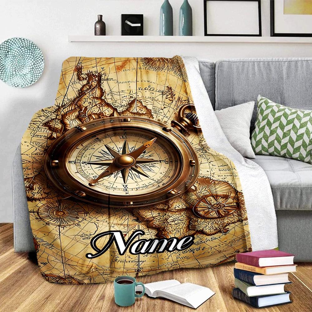 Home Customize Your Name Blankets Comfortable Soft Lightweight Allseason Multipurpose Blanket For Picnics Sofas Offices Beds Living Rooms Perfect Gift