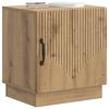 Nightstand Set of 2 Vintage Oak Finish 43 X 34.5 X 47 Cm